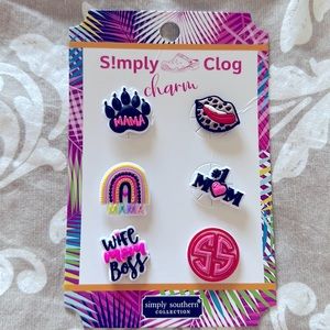 New Simply Southern Clog Croc charms Mom Mama Wife Boss